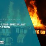 Image of a building on fire