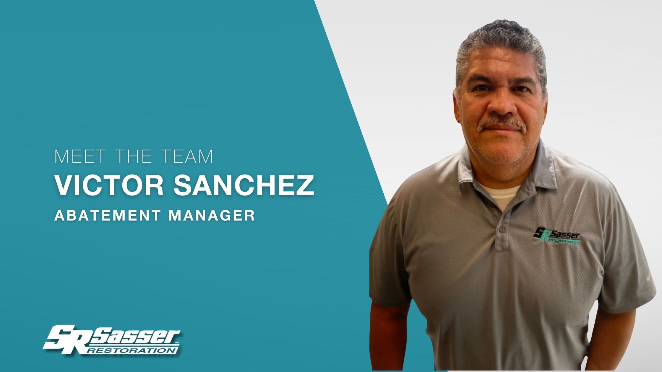 Photos of Victor Sanchez, Abatement Manager at Sasser Restoration