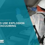 Sasser Restoration team performing safe cleanup using explosion-proof equipment