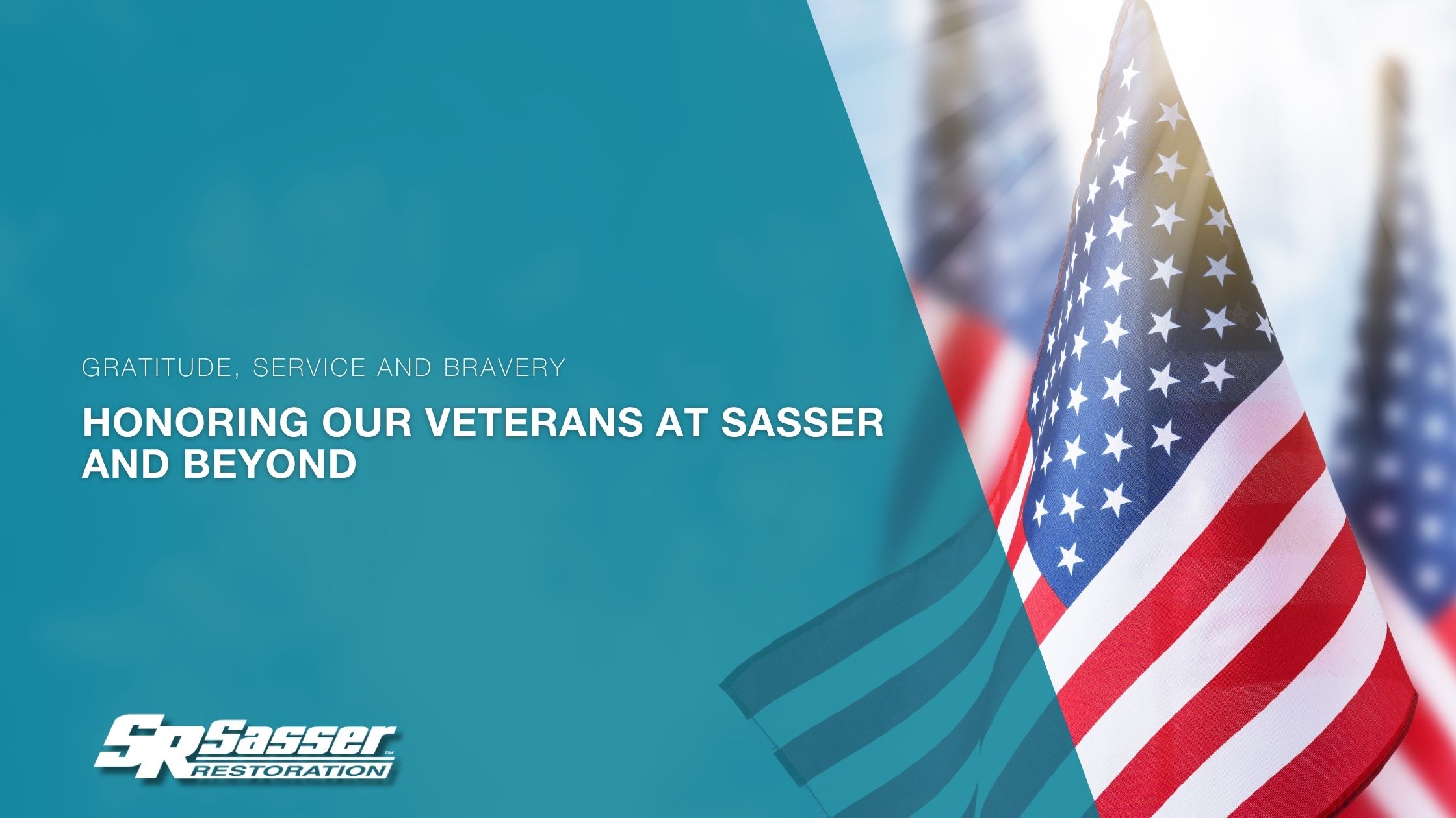 Image of American flags