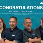 Sasser Restoration team members who earned promotions this year