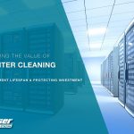 photo of a data center room