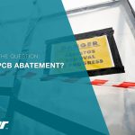 Picture of asbestos containment